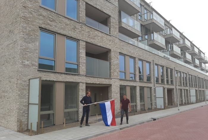 Bij de Zijl, Rijnhart Wonen, schouw, opleveren, nieuwbouw, appartementen, Leiderdorp, sleuteloverdracht