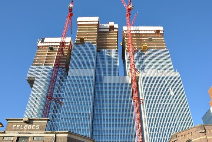 Gevelaanzicht 3 torens, Bouwkundig toezicht, horeca, kantoren, winkels, woningen